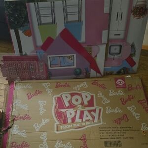 Barbie Pop2Play Dreamhouse with Pink and Cream Accents